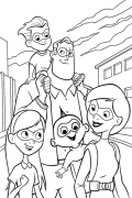 The Incredibles Online Coloring